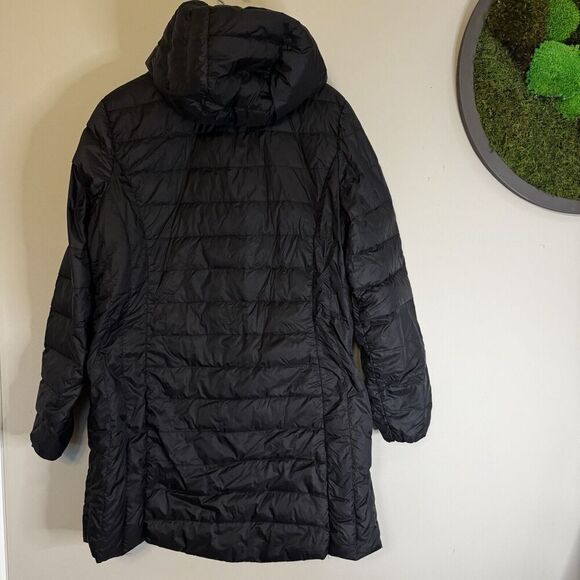 Heatkeeper black puffer packable zip front detachable hooded Parka Size XL - Picture 7 of 10